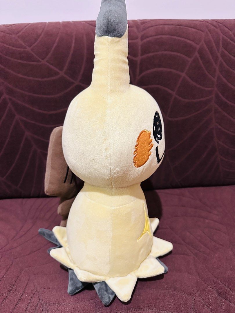 Pokemon Banpresto Mimikyu Plush (Category: Plushies & Soft Toys) located in Quezon City. Submitted by mikemofu (Listing ID 1453231418, Image 3). Description: Large size Banpresto Brand new with paper tag.