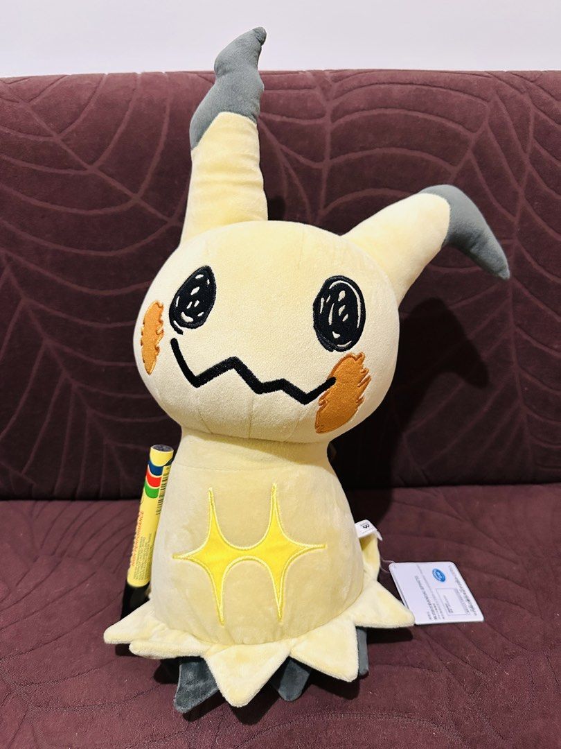 Pokemon Banpresto Mimikyu Plush (Category: Plushies & Soft Toys) located in Quezon City. Submitted by mikemofu (Listing ID 1453231418, Image 1). Description: Large size Banpresto Brand new with paper tag.