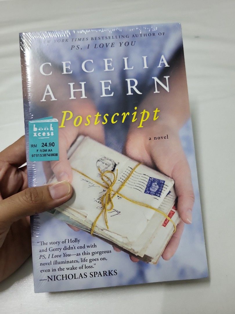 Postscript by Cecelia Ahern (Category: Storybooks) located in Telok Panglima Garang. Submitted by tkaradi (Listing ID 1453173546, Image 1). Description: 📚 New books in good condition. ✅ Bundle welcome! 🚚 Buy 3 books and save on postage 💬 Message me before payment so I can combine your order and reserve the books..