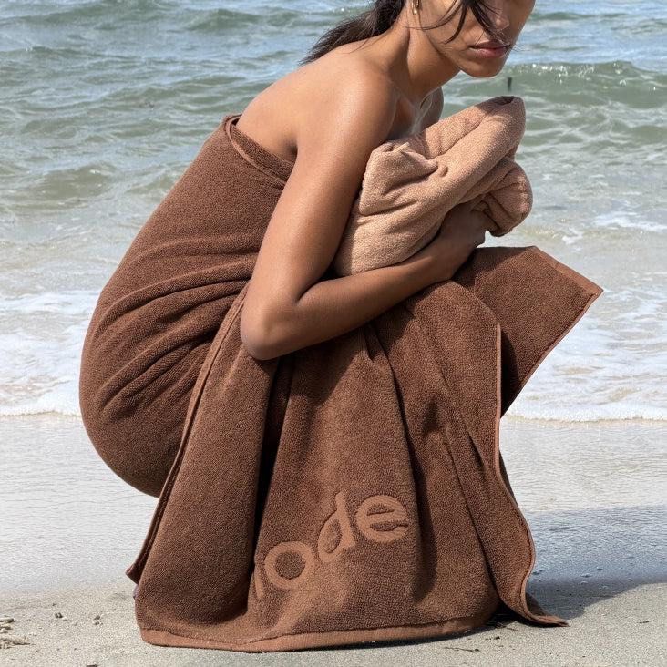 Rhode Terry Cloth Towel (Limited Edition) (Category: Bath) located in Manila. Submitted by designerarchives.ph (Listing ID 1453200881, Image 2). Description: SALE (Limited time) Only few slots available for preorder Rhode beach towel / bath towel •Eta: 7-10 days •50% dp required •Buyer will shoulder local sf •No return/refund/exchange of size Shipping: NCR - Grab/Lalamove Provincial - LBC.
