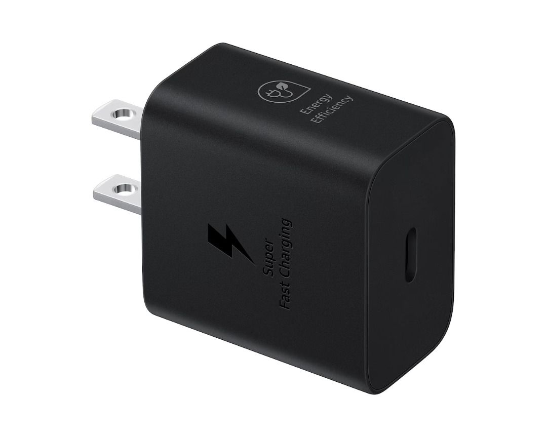 Samsung 25W Travel Adapter (Category: Chargers & Cables) located in Cebu City. Submitted by thelyghtningstore (Listing ID 1453158803, Image 1). Description: Brand new and original Samsung 25W power adapter. SRP is 1190, selling this for 500 only! (roughly 60% off SRP) Powerfully refined The new Power Adapter boosts your workstation with up to 25W Super Fast Charging for devices compatible with USB Type-C cables. *Super Fast Charging(SFC) is Samsu