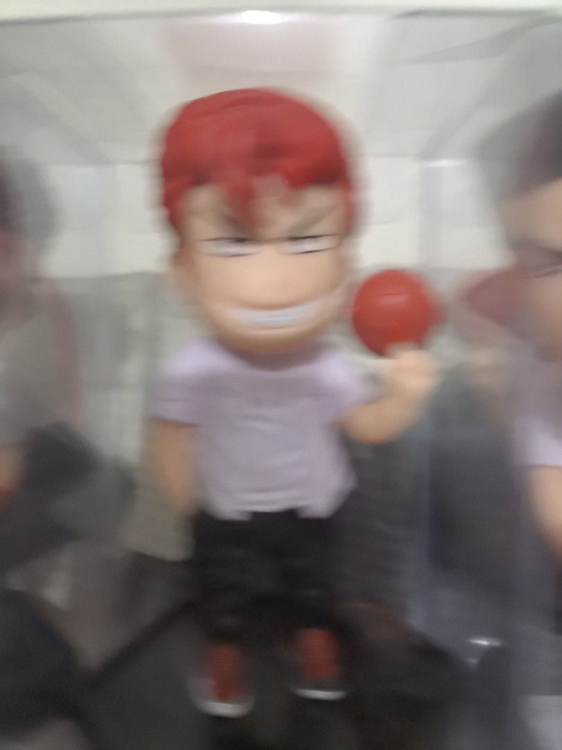 Slam Dunk Anime Figurines Set of 5 (Category: Figurines & Statues) located in Manila. Submitted by eediso10 (Listing ID 1453080721, Image 3). Description: - Set of 5 Slam Dunk anime figurines - Includes Hanamichi Sakuragi, Kaede Rukawa, Ryota Miyagi, Takenori Akagi, and Hisashi Mitsui - Each figurine comes in its own clear display case - Ideal collectible item for any Slam Dunk enthusiast.