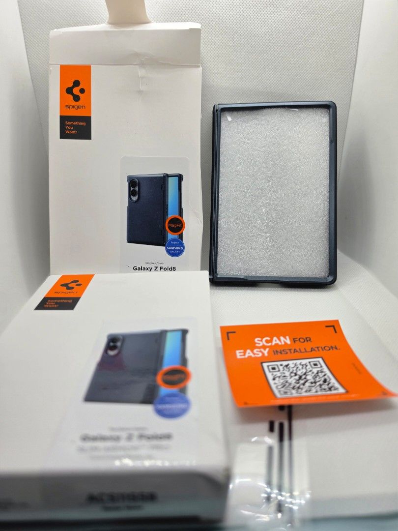 Spigen slim armor case for samsung galaxy fold 8 (Category: Cases & Sleeves) located in Las Pinas. Submitted by jhered (Listing ID 1453207566, Image 2). Description: Sale Brandnew Original With magsafe Sale for 4000 Las pinas area.