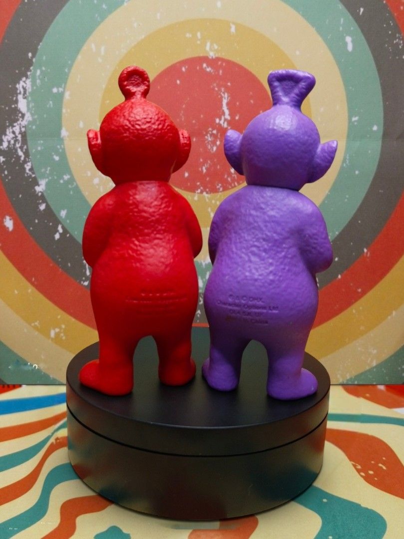 Teletubbies Tiky winky and po (Category: Designer & Blind Box Toys) located in Pasay City. Submitted by mancave07 (Listing ID 1453225118, Image 2). Description: 🧸 Collectibles For Sale! ✨ Add a new piece to your collection! ✅ Prices are posted on each item ✅ Actual photos shown ✅ Items are sold as-is 🙏☺️ (please check photos carefully) ✅ No reservations unless agreed upon 📦 Shipping every Thursday via J&T Express 85pesos Sf. ( Pouch) 🛵 Lalamo