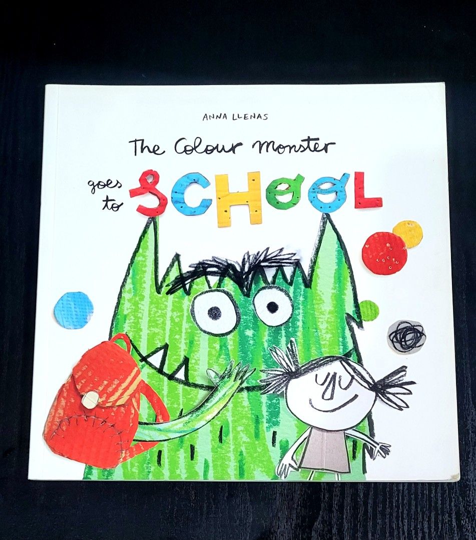 The Colour Monster (Goes to School) (Category: Children's Books) located in Pateros City. Submitted by sktreasures (Listing ID 1453123504, Image 1). Description: EUC to LN.