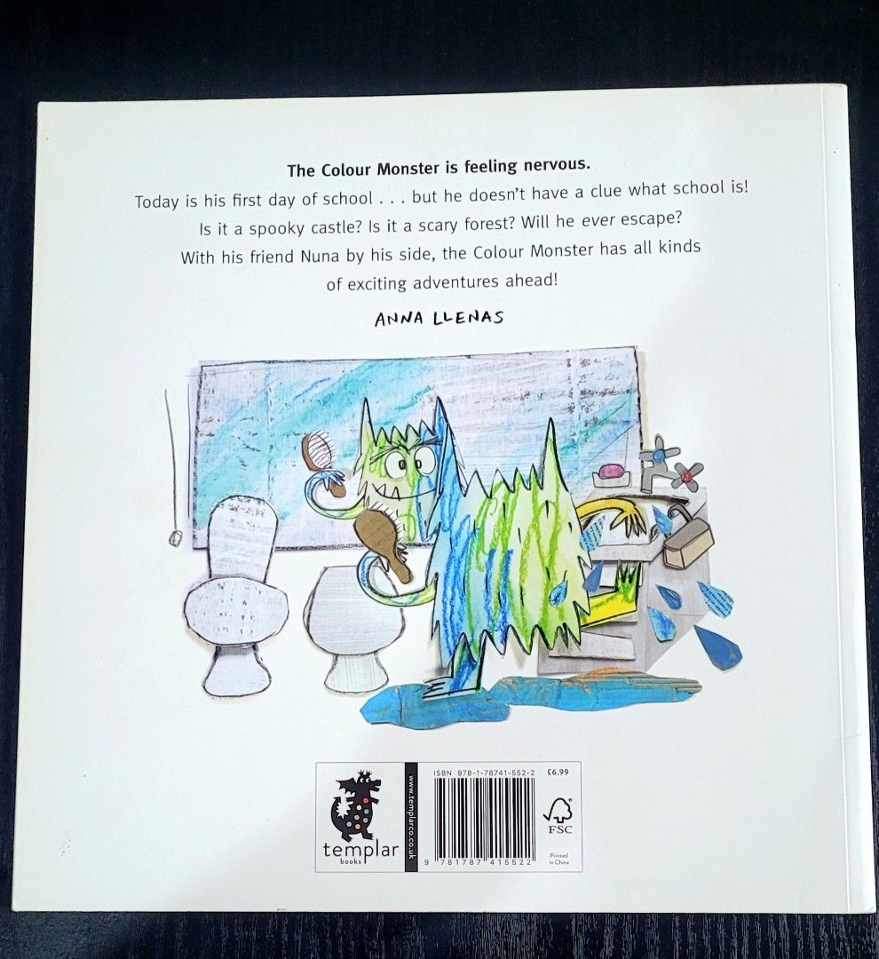 The Colour Monster (Goes to School) (Category: Children's Books) located in Pateros City. Submitted by sktreasures (Listing ID 1453123504, Image 2). Description: EUC to LN.