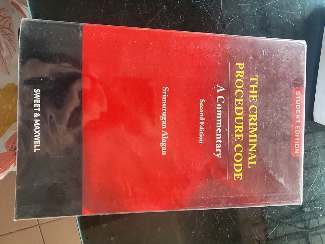 The criminal procedure code (Category: Textbooks) located in Rembau. Submitted by nuraisyahaqilahroslan (Listing ID 1453063455, Image 1). Description: .