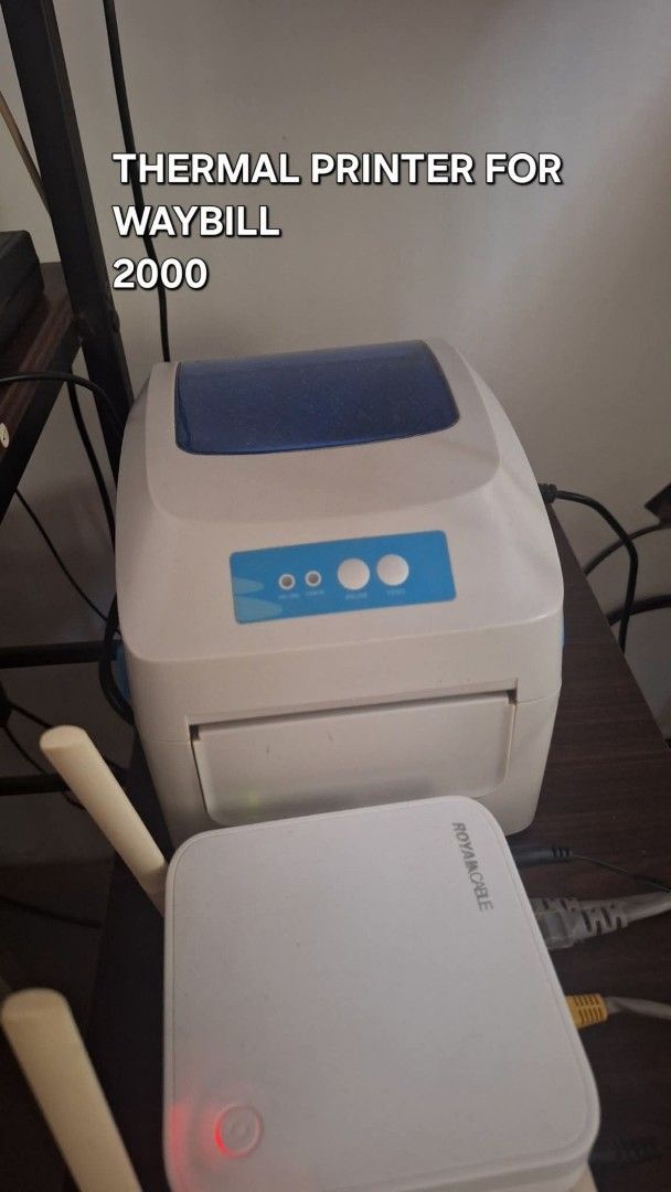 Thermal Printer for Waybill 2000 (Category: Printers, Scanners & Copiers) located in Santa Rosa. Submitted by ysaqui (Listing ID 1453149639, Image 1). Description: - Waybill 2000 Thermal Printer - Excellent working condition - Ideal for shipping and waybill printing - Includes power cable - Ready for immediate use.