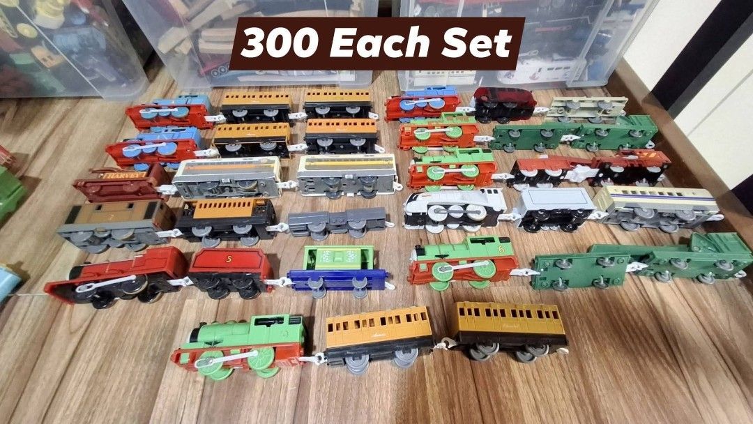 Thomas and Friends Toy Train Sets - Various Models (Category: Vehicle & Diecast Models) located in Manila. Submitted by angm1455955638 (Listing ID 1453087662, Image 3). Description: Selling a collection of Thomas and Friends toy trains. Various characters and train cars available. Some sets include multiple pieces. Prices vary per set as indicated in photos. Great for collectors or young fans. Let me know which ones you're interested in!.