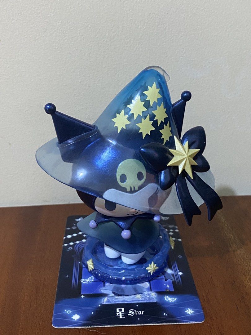 TOP TOY kuromi (the witch's feast) (Category: Designer & Blind Box Toys) located in Cavite. Submitted by deanchora (Listing ID 1453151513, Image 1). Description: flaw: discoloration on skirt and hat. card is in good condition mode of payment: gcash/bank transfer.