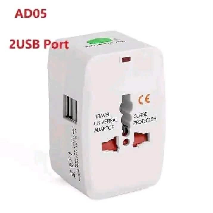 UNIVERSAL TRAVEL ADAPTOR (Category: Cables & Adaptors) located in Manila. Submitted by marvieobordo (Listing ID 1453078089, Image 3). Description: International Travel adaptor with 2 usb slot .