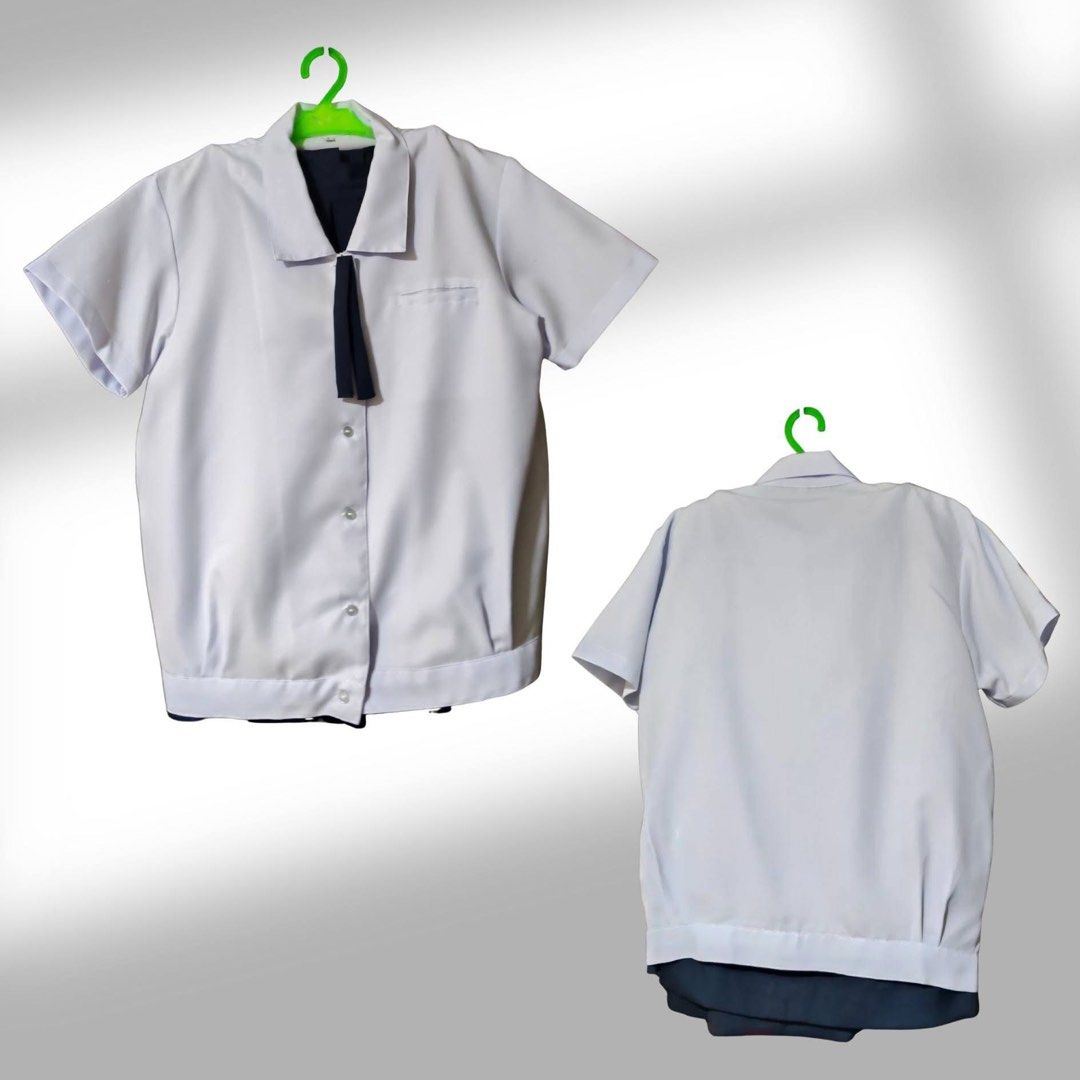 UST AB UNIFORM (Category: Sets or Coordinates) located in Las Pinas. Submitted by pix_luna (Listing ID 1453185153, Image 1). Description: for sale: ust Arts and Letters type A female uniform * in good condition, 4 blouse (M) - ₱350 each 4 skirt (M) - ₱250 each - mop: gcash - mod: lalamove or meetup around ust :”).