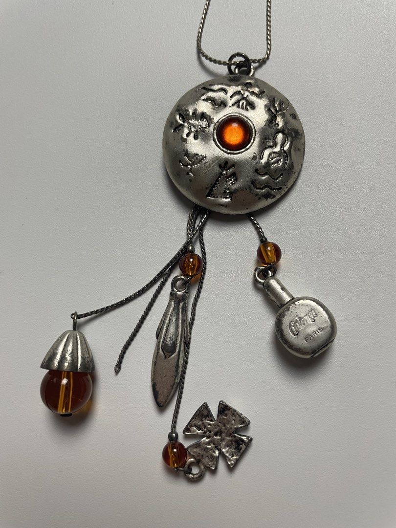 Vintage Cialenga Silver Tone Necklace (Category: Necklaces) located in Binan City. Submitted by thriftwavesph (Listing ID 1453169536, Image 2). Description: tags: cialenga native american jewelry silver accesory balenciaga .