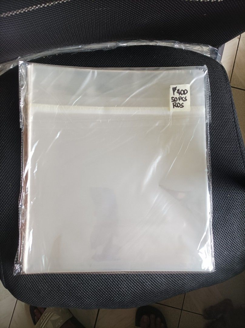 Vinyl Record Sleeves & Record Mailer (Category: Vinyls) located in Manila. Submitted by nw101 (Listing ID 1453084376, Image 2). Description: 1. 12 inch Resealable Outer Sleeves ( w/ flap ) 100 pcs - P800 50 pcs - P400 2. 12 inch Inner Sleeves 100 pcs - P800 50 pcs - P400 3. 12 inch Inner Sleeves + Resealable Outer Sleeves ( COMBO ) 25 inner / 25 resealable = P400 4. 7 inch Resealable Outer Sleeves 100 pcs - P 400 50 pcs - P 200 5. 12 inch Record 