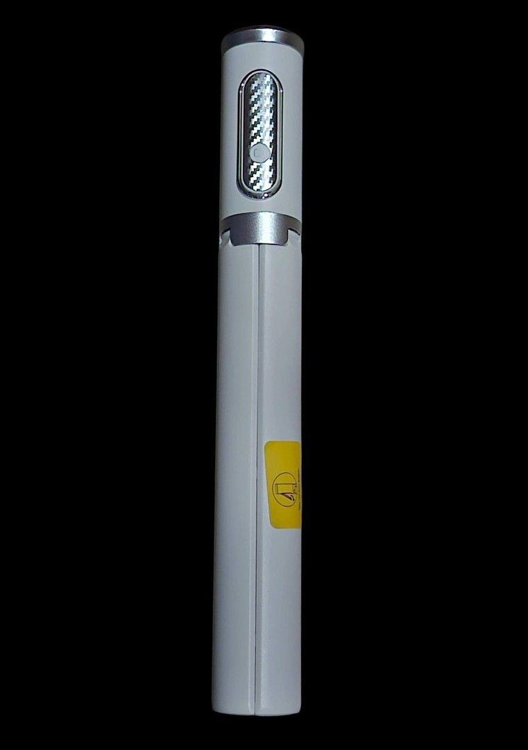 White Selfie Stick Tripod with Bluetooth Remote (Category: Tripods & Monopods) located in Manila. Submitted by key_pii (Listing ID 1453192462, Image 2). Description: TONEOF 60 Cellphone Tripod MOP: GCASH/LANDBANK TRANSFER MOD: JNT/LBC ORIGIN: CANADA.