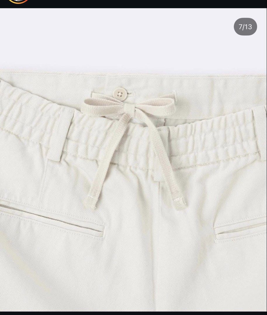 GU Unisex Trousers- Navy S (Category: Trousers) located in Bacolod City. Submitted by clznbcd (Listing ID 1453097831, Image 3). Description: - From Japan - Comfortable wide leg fit - Elasticated waistband with adjustable drawstring - Two convenient side pockets - Thick material - Please refer to the size chart for accurate measurements - Ideal for everyday casual wear.