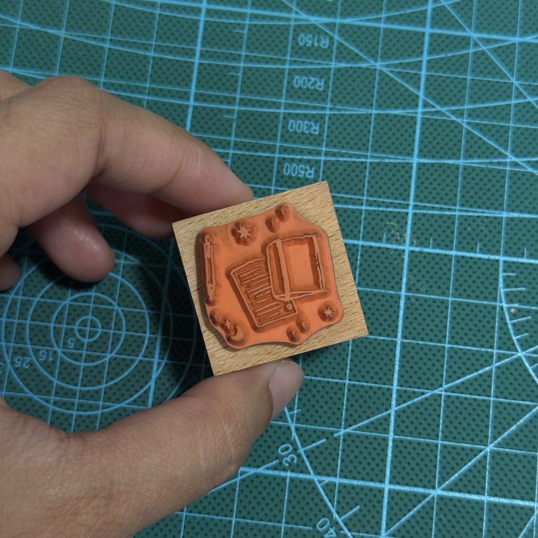 Wooden Stamp (Category: Craft Supplies & Tools) located in Cavite. Submitted by round2belly (Listing ID 1453164222, Image 2). Description: .