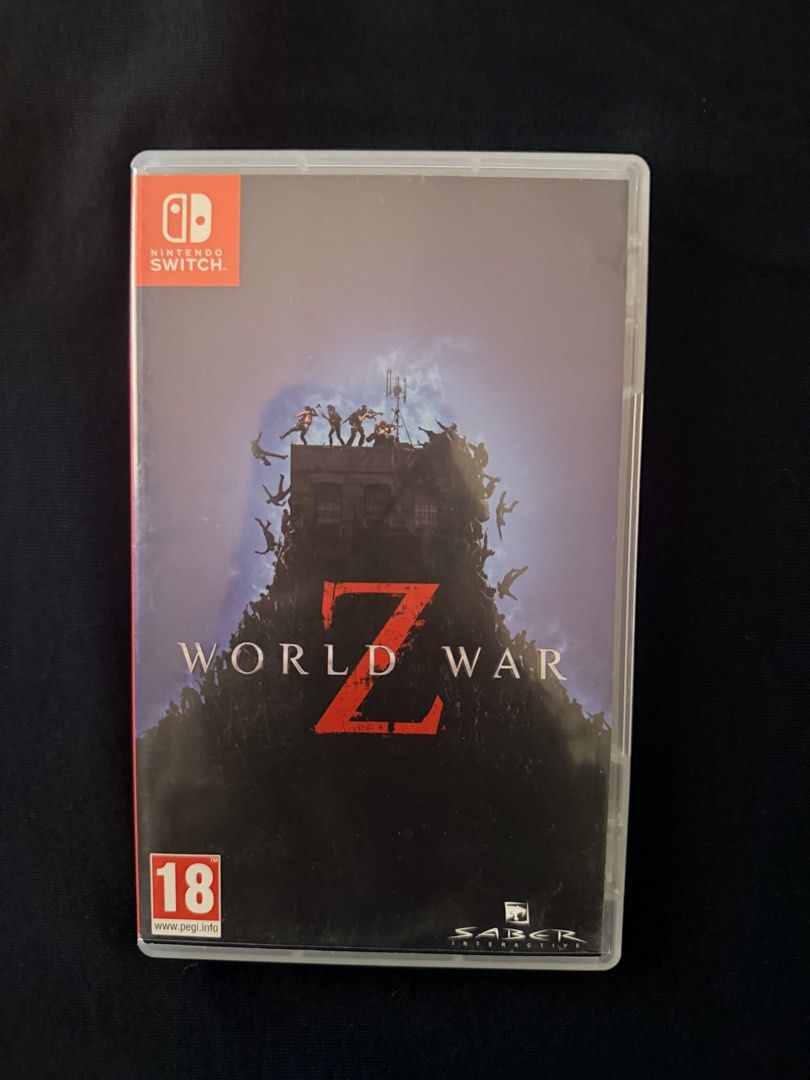 World War Z - Nintendo Switch (Category: Nintendo) located in Dinalupihan. Submitted by laviajeraph (Listing ID 1453089954, Image 1). Description: - World War Z for Nintendo Switch - Rated 18 - Intense zombie action developed by Saber Interactive - Perfect for survival horror and shooter fans - Experience a thrilling adventure.