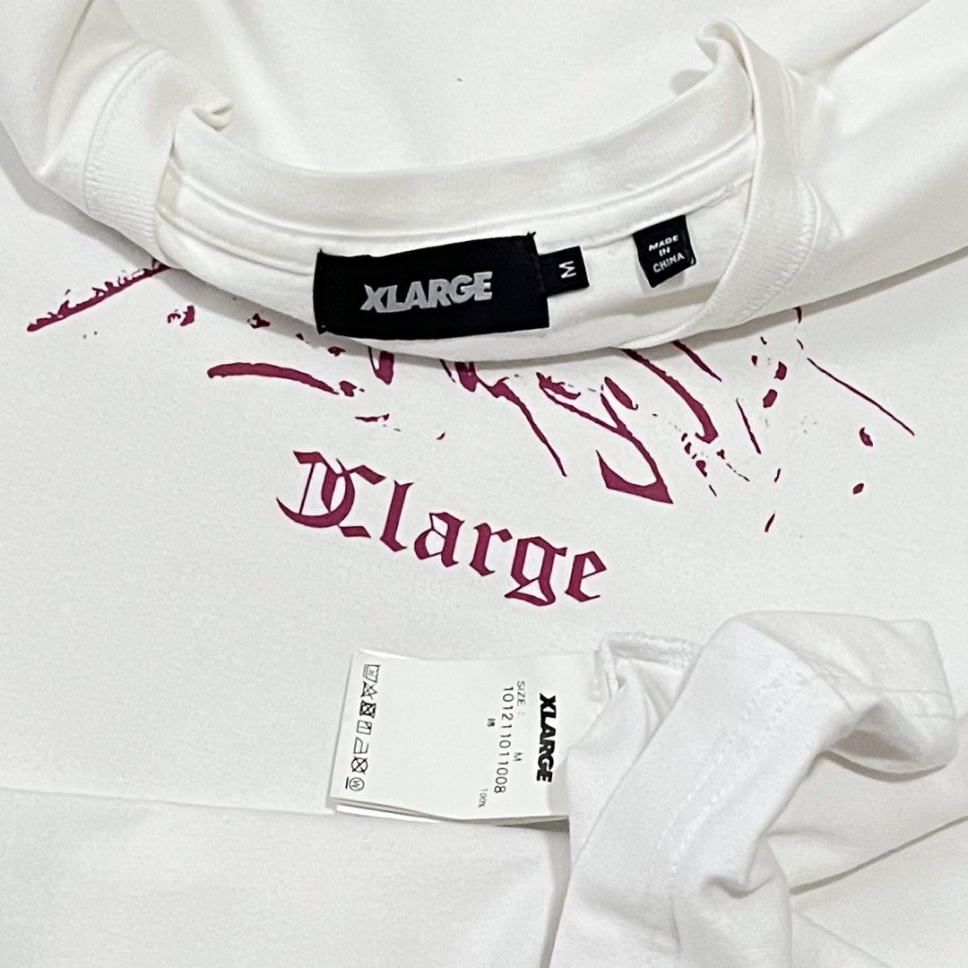 XLARGE (Category: Tshirts & Polo Shirts) located in Klang. Submitted by ruzz.thrift__ (Listing ID 1453085256, Image 3). Description: XLARGE LS ® . . SIZE M PIT : 19.5 LENGTH : 27.5 . . CONDITION 9 / 10 ✅ . . RM 48 / DFOD . . + POSTAGE : RM 10 / SM RM 15 / SS.