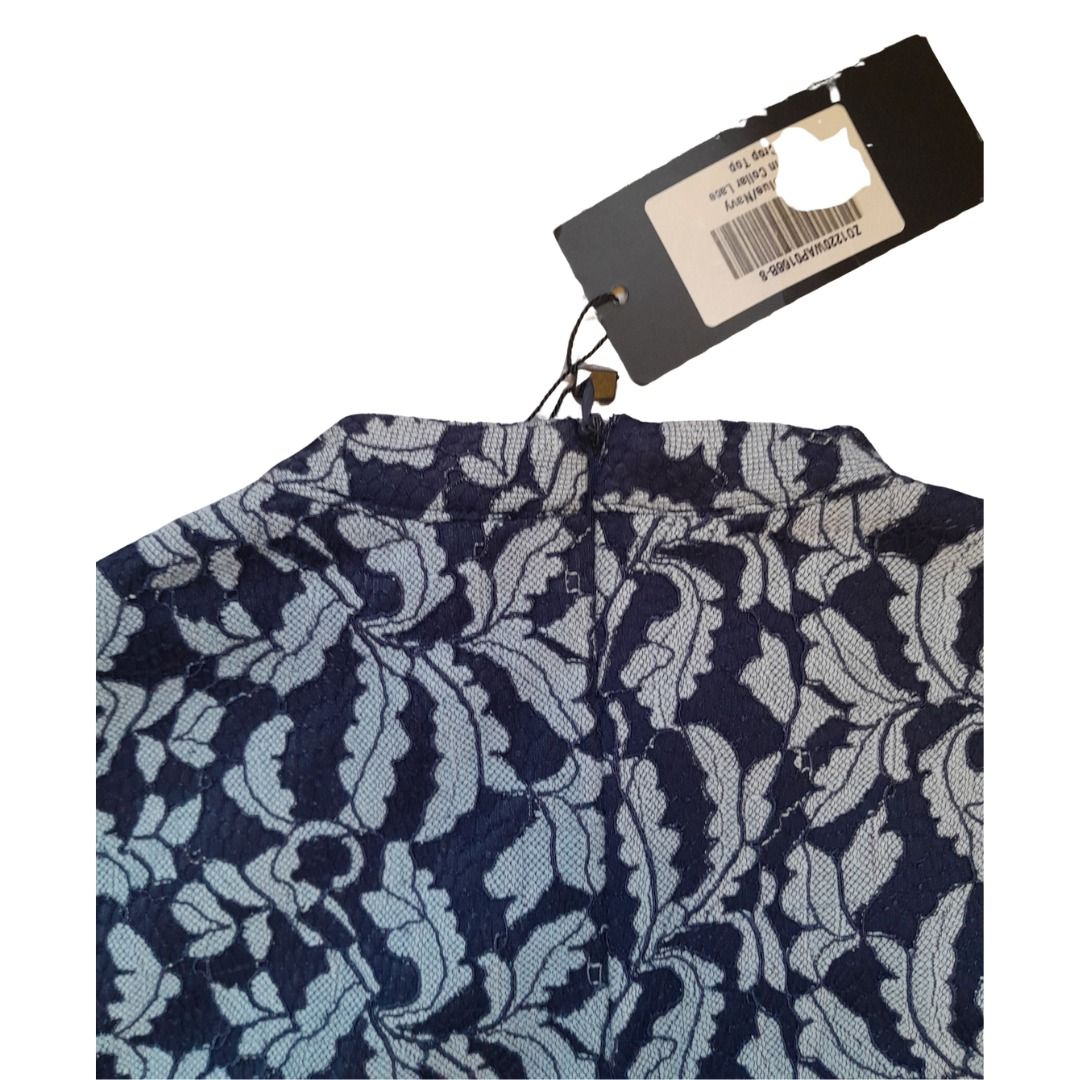 Zalora 3/4 Sleeves Crop Top Patterned Size XS (Category: Luxury Apparel) located in Davao. Submitted by pickystuff (Listing ID 1453098480, Image 3). Description: Size xs but fits best xxs Close neck 3/4 Sleeves Crop top Makapal ang tela with 5 - 6 inches zipper at the back.