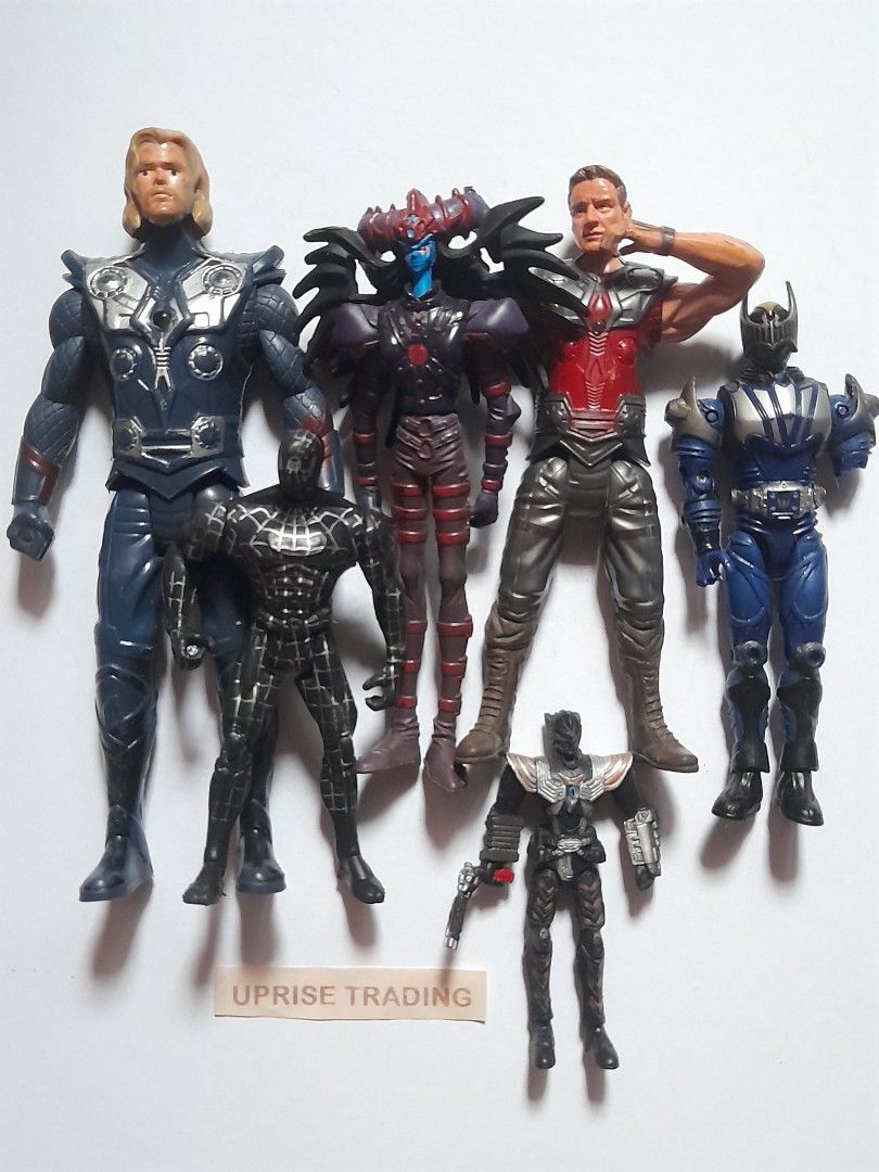 Action Figures Bundle Set (Category: Action & Battle Toys) located in Cavite. Submitted by risingsunonlineshop (Listing ID 1454908281, Image 3). Description: what you see is what you get bundle set.