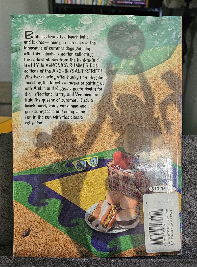 Archie Comics BETTY & VERONICA Summer Fun Paperback (Category: Comics & Manga) located in Quezon City. Submitted by charliebrown_olx (Listing ID 1454893506, Image 3). Description: • No Torn or Missing Pages • WYSIWYG • Sorry Last Price Already ▪︎ Pickup only at Obudan St Brgy Manresa QC (D.Tuazon St/Banawe St) ▪︎ Shipping thru J&T only P65.00 w/in NCR and P95.00 outside NCR ▪︎ GCash Payment TFL!.