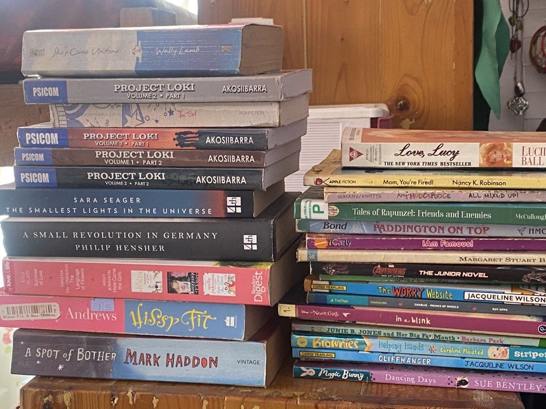Assorted Books (Category: Storybooks) located in Dasmarinas. Submitted by thatdeclutteringbug (Listing ID 1454768459, Image 1). Description: - rfs: decluttering - price is negotiable - buyer will shoulder the shipping fee - fiction, wattpad, young adult, teen, children's book .