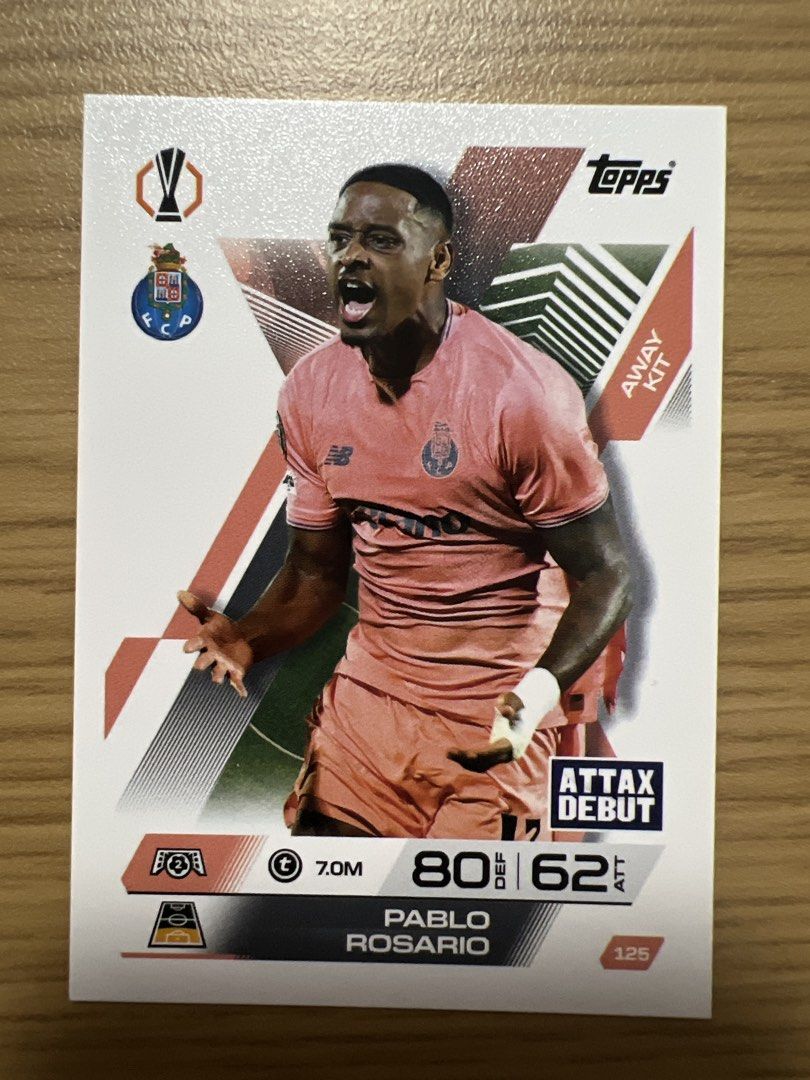 Assorted characters card (Category: Raw Cards) located in Singapore. Submitted by wah_zai1990 (Listing ID 1454897533, Image 3). Description: Selling a collection of Topps UEFA Europa League football trading cards. Features players like Donyell Malen, Chris Wood, Pablo Rosario, Isco, and Gianluca Mancini. These are official Topps cards from the Europa League set. Great for any football fan or collector. Grab these while you can!.