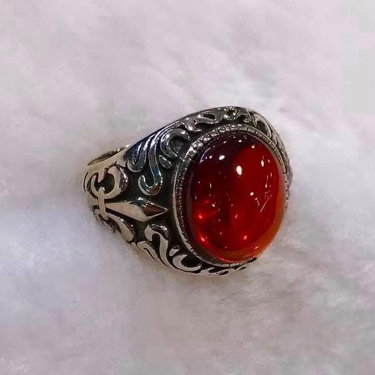 Authentic 92.5 Sterling Silver Ruby Stone Men Rings (Same Day Delivery) (Category: Rings) located in Manila. Submitted by pulzerasjewelry (Listing ID 1454842619, Image 3). Description: 100% Authentic 925 Silver Authentic Sterling Silver made in Italy ✔️Authentic 92.5 Sterling Silver ✔️Authentic Silver ✔️Zirconian Stone ✔️Made in Italy •Same day delivery for Metro Manila via Lalamove/Grab🛵 •LBC Shipment for Provinces area •Tiktok Checkout option 