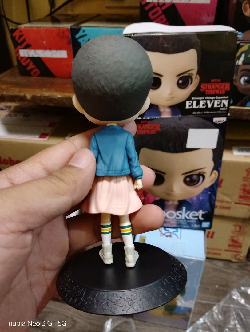 Authentic stranger things eleven (Category: Western Merchandise) located in Mabalacat. Submitted by babyjamil1919 (Listing ID 1454939459, Image 2). Description: Authentic back in box.
