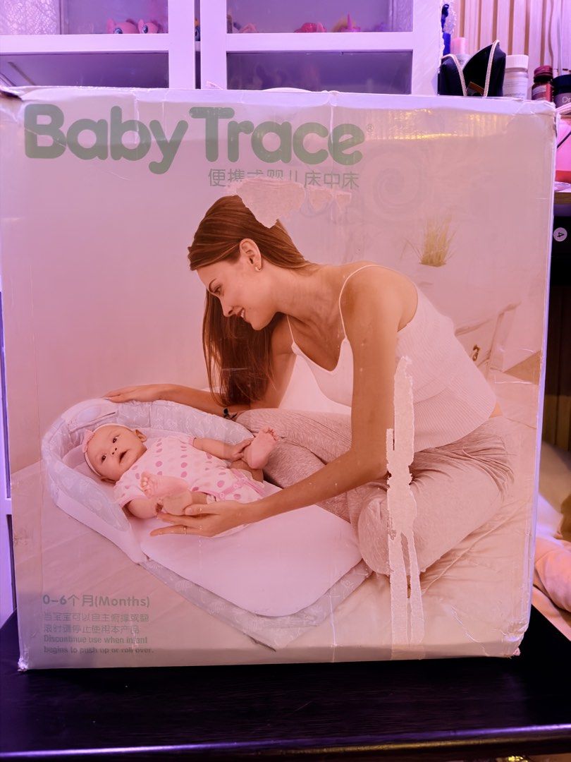 Baby Trace Portable Baby Bed / Bedside Sleeper (Category: Changing Mats & Accessories) located in Abulug. Submitted by houseoflux.x (Listing ID 1454757534, Image 1). Description: Baby Trace Portable Baby Bed / Bedside Sleeper – ₱850 Used ONLY TWICE by my baby! ❤️ Very clean and in excellent condition. Complete and working properly. Selling because my baby has already outgrown it. Box has some damage from storage, but the actual bed is very well m