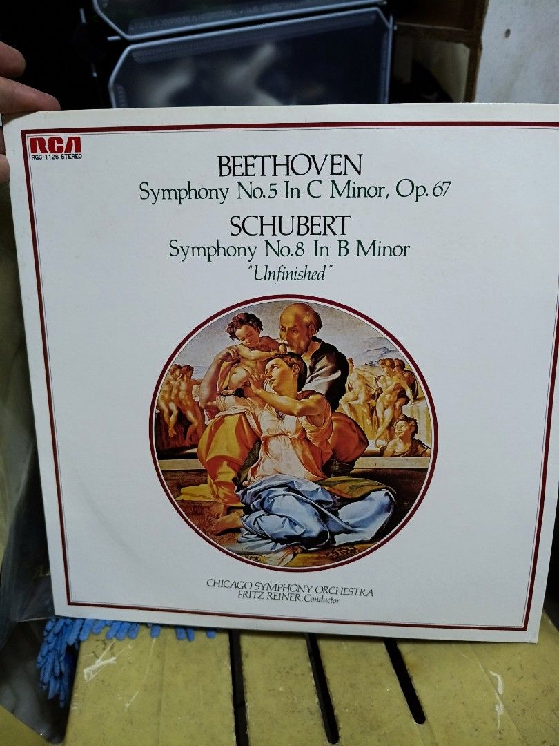 Beethoven & Schubert in Vinyl (Category: Vinyls) located in Pasay City. Submitted by marineljapansurplus (Listing ID 1454767997, Image 1). Description: Beethoven & Schubert in one LP Classic music in Vinyl Collectors item Price: ₱899 Location: Cabrera Pasay City.