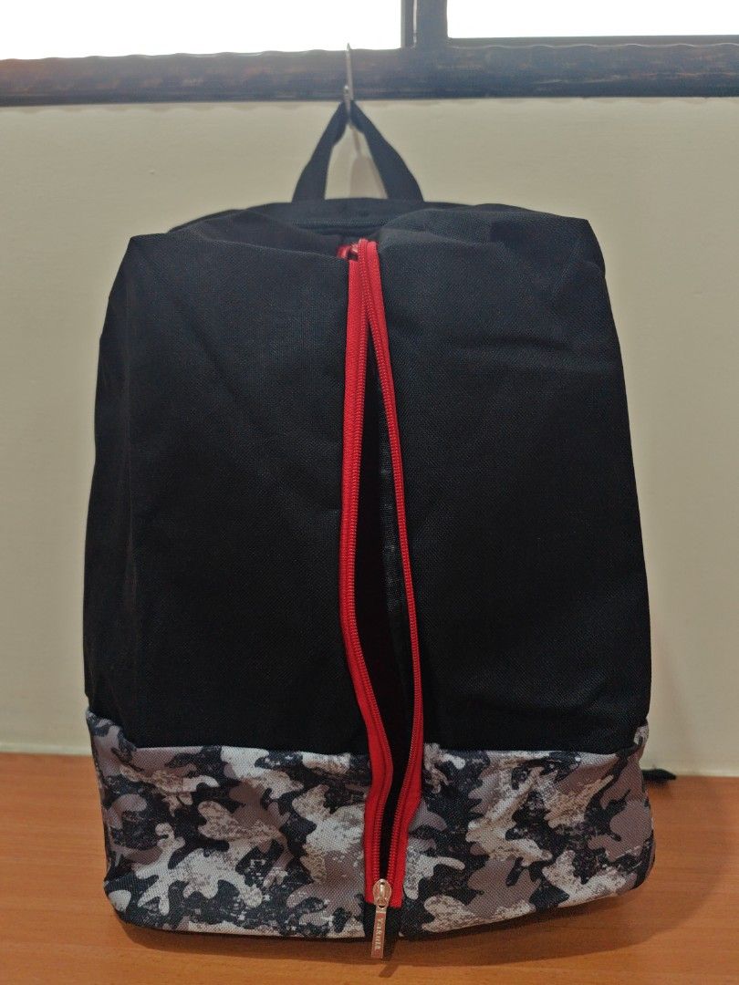 Black backpack (Category: Backpacks) located in Singapore. Submitted by lllsharon (Listing ID 1454834921, Image 2). Description: Brand new General backpack, great for kids outing. Lightweight. The zipper come with word 'Yakult' Size: 40cm(H)x18cm(W)x30cm(L) Very spacious at the front opening. Side zipper opening pocket can put laptop size item. No mailing. Meet up only at 540232. .