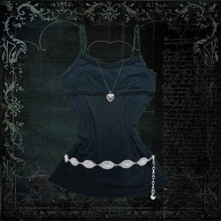 Black Cami Top, Alt, Emo, Goth, Y2k, Punk, Grunge (Category: Sleeveless) located in Bulacan. Submitted by lvyoonslf (Listing ID 1454938865, Image 1). Description: ୨ৎ Size : S - M — Mine : 99 — Lock : 149 ( Has issues, swipe to see. ) Belt and necklace not included. DM for details!.