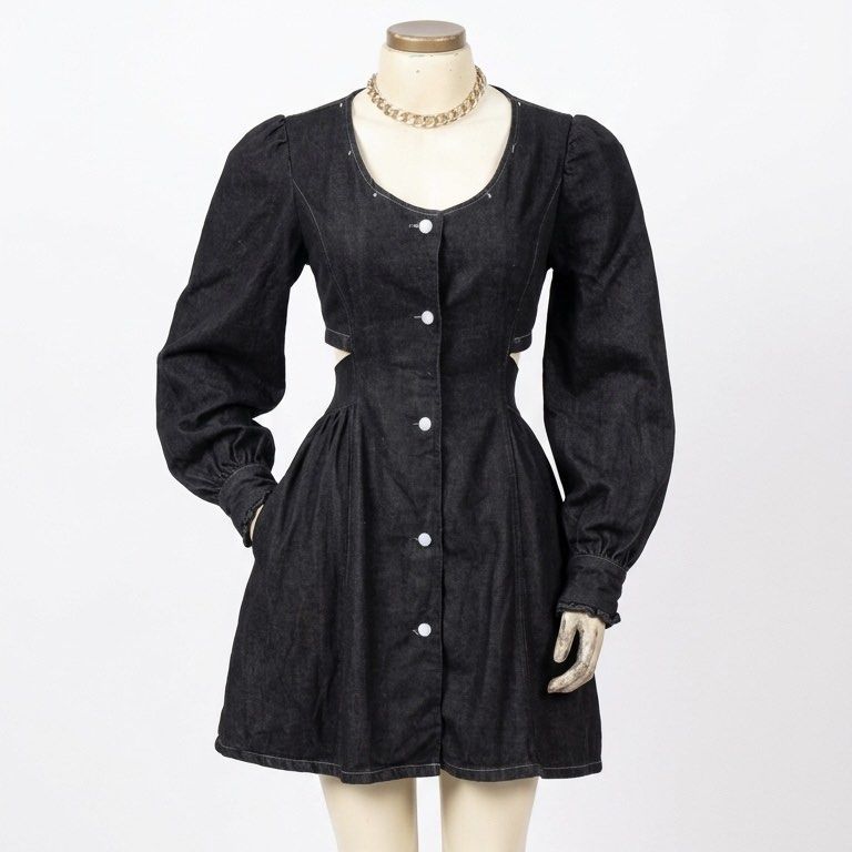 BLACK DRESS SEMI BACKLESS (Category: Dresses) located in Tarlac. Submitted by userjetaime (Listing ID 1454801966, Image 1). Description: 👗 small - medium 👗 decluttering.