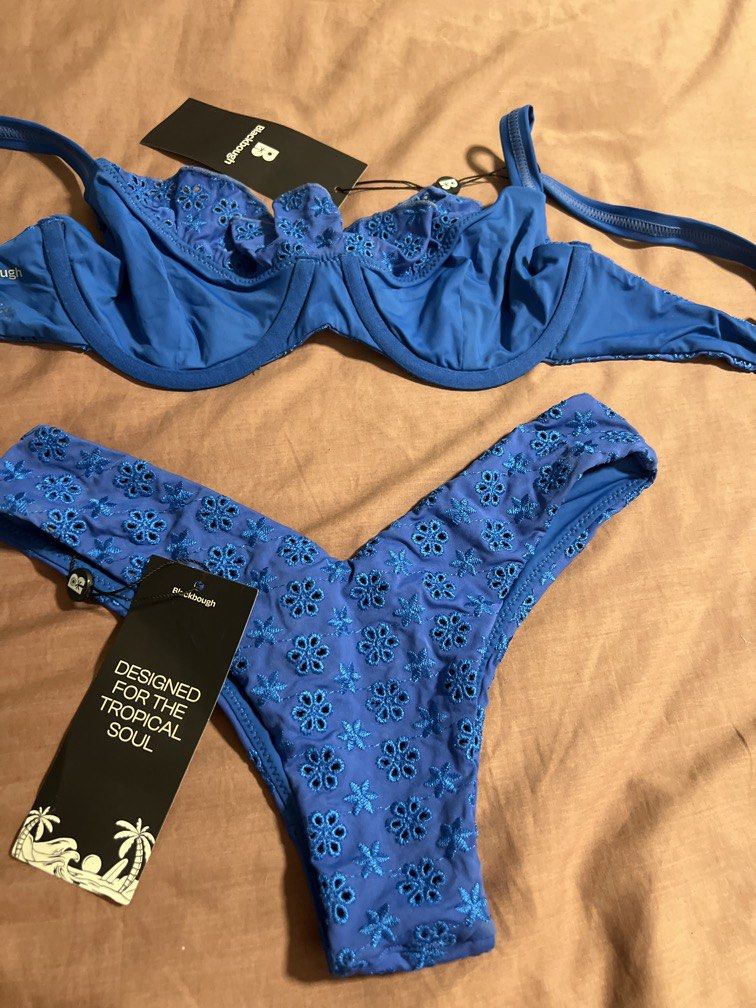 Blackbough bikini set/ sapphire eyelet-S/L (Category: Bikinis & Swimsuits) located in Iloilo. Submitted by tttkhk (Listing ID 1454922092, Image 3). Description: Available sizes Small Large .
