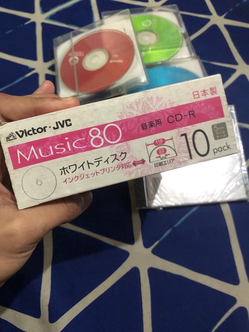 Blank CD Writable discs lot set (Category: Portable Audio Accessories) located in Quezon City. Submitted by markgolveo (Listing ID 1454785601, Image 3). Description: Blank CD Writable discs lot set Quality blank discs No set breaking Assorted brands Victor, Maxell, TDK.