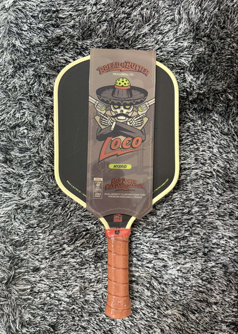 Bread & Butter Pickleball Co. Loco Hybrid Paddle (Category: Racket and Ball Sports) located in Cebu City. Submitted by johnova18 (Listing ID 1454945366, Image 1). Description: Bread And Butter Loco Hybrid Authentic ✅ 16,500 + Shipping Fee Not Negotiable Location: Cebu City .