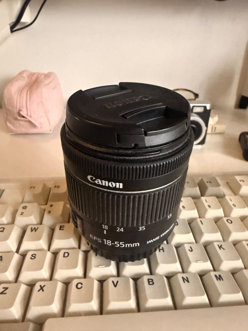 Canon kit lens 18-55mm (Category: Lens & Kits) located in Valenzuela. Submitted by reireigh_86.cloud (Listing ID 1454775349, Image 1). Description: Canon kit lens 18-55mm Preowned Used.