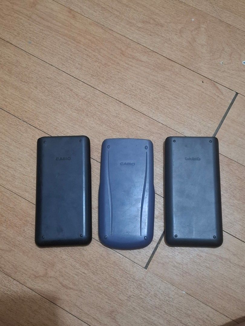 Casio calculators (Casio fx-82ES PLUS, Casio fx-991ES PLUS, Casio fx-95MS) (Category: Other Gadgets) located in San Jose del Monte. Submitted by randomstuffs1 (Listing ID 1454893636, Image 2). Description: PAYMENT FIRST Casio fx-82ES PLUS - 850 Casio fx-991ES PLUS - 850 Casio fx-95MS -850 bundle is - 2550 rfs: not being used no returns/refunds LBC: buyer shoulders sf Lalamove : buyer books shipping Payment: Gcash and Maya 📍san jose del monte, bu
