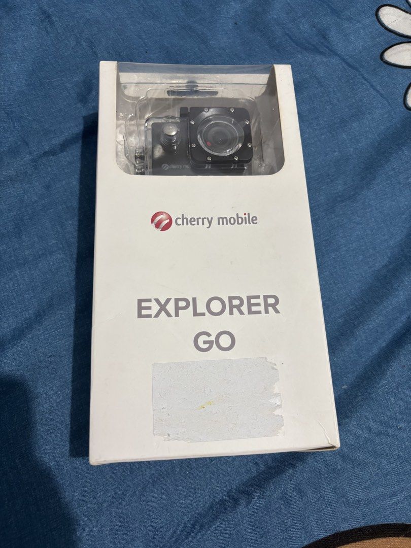 Cherry Mobile Explorer Go Action Camera (Category: Video Cameras) located in Noveleta. Submitted by twincess17 (Listing ID 1454864085, Image 1). Description: Brand New Cherry Mobile Explorer Go Action Camera (Still inside the box) .