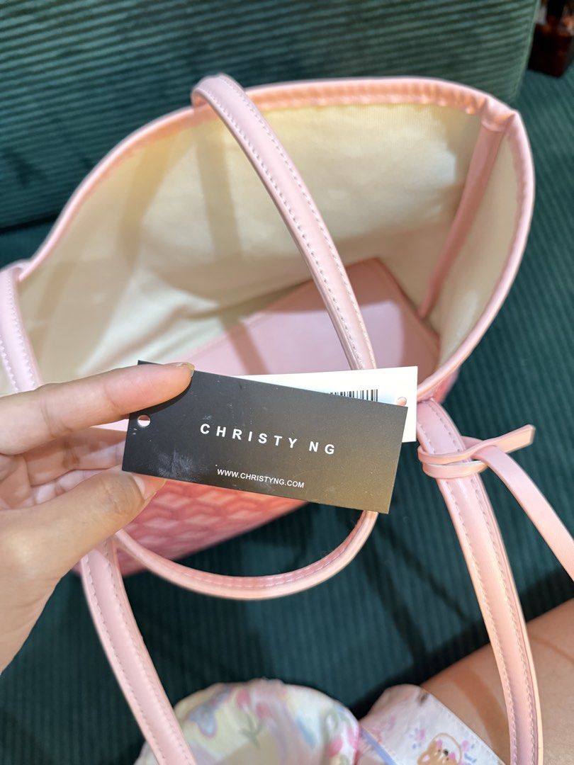 Christy Ng Russo Medium Tote in Pink (Category: Tote Bags) located in Calamba. Submitted by kysells_ (Listing ID 1454821389, Image 3). Description: - RFS : Was a gift, don’t like pink that much.