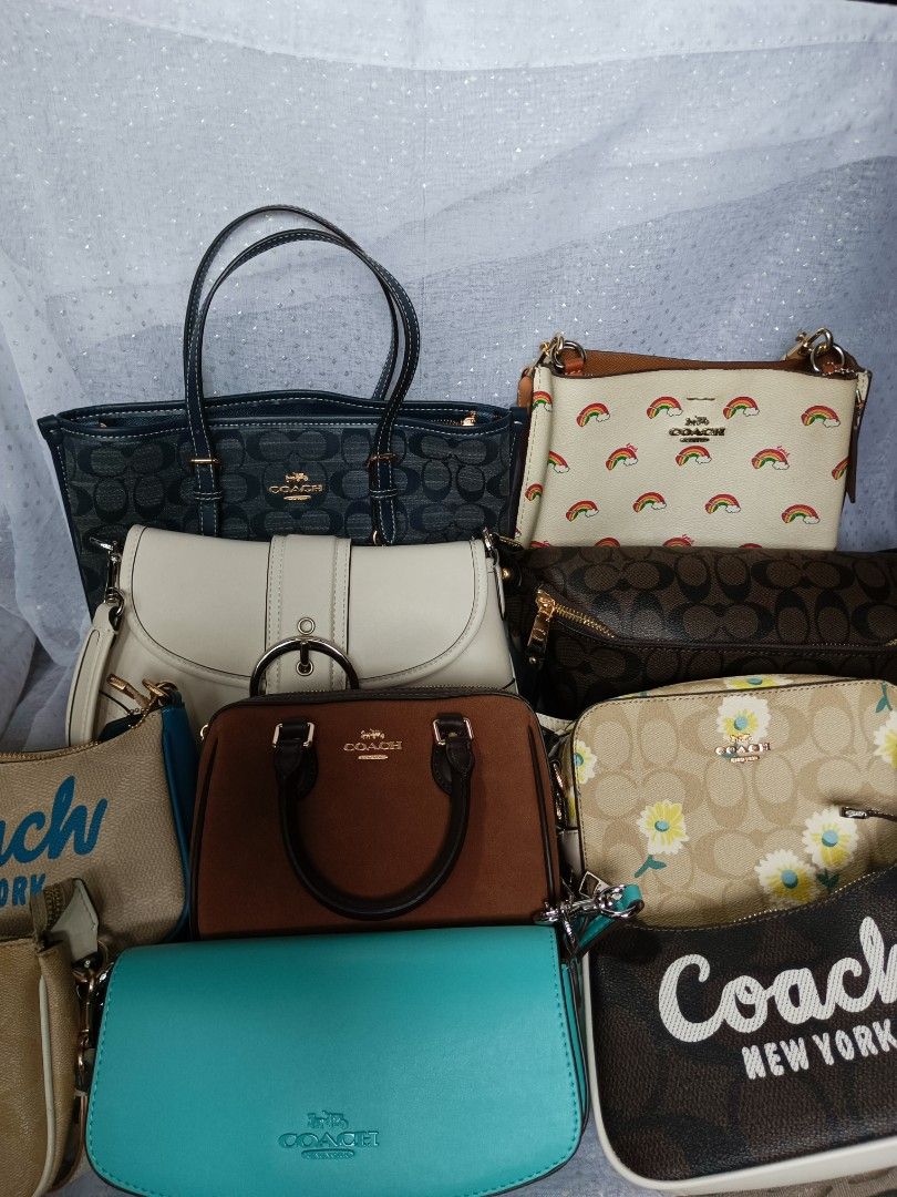 Coach Bags For Sale (Category: Luxury Bags & Wallets) located in Manila. Submitted by sabrinacalin (Listing ID 1454857000, Image 1). Description: 3k each for a limited time only! ✨ Authentic Coach bags from Vietnam ✨ ₱2,500 EACH — super sulit! ✨ Various styles and designs available ❌ SOHO BAG — SOLD Perfect for everyday use, gifting, or adding to your Coach collection. 🤎 Location: Pasig City 📩 PM for inquiries, available designs, and reservatio