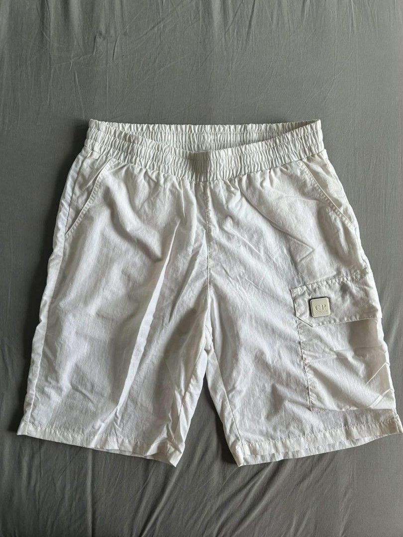 CP Company White Nylon Shorts (Category: Shorts) located in Quezon City. Submitted by atomiczen86 (Listing ID 1454809945, Image 1). Description: - Brand: CP Company - Color: White - Material: Lightweight Nylon sz 32 to 33 price 550 shipped!.