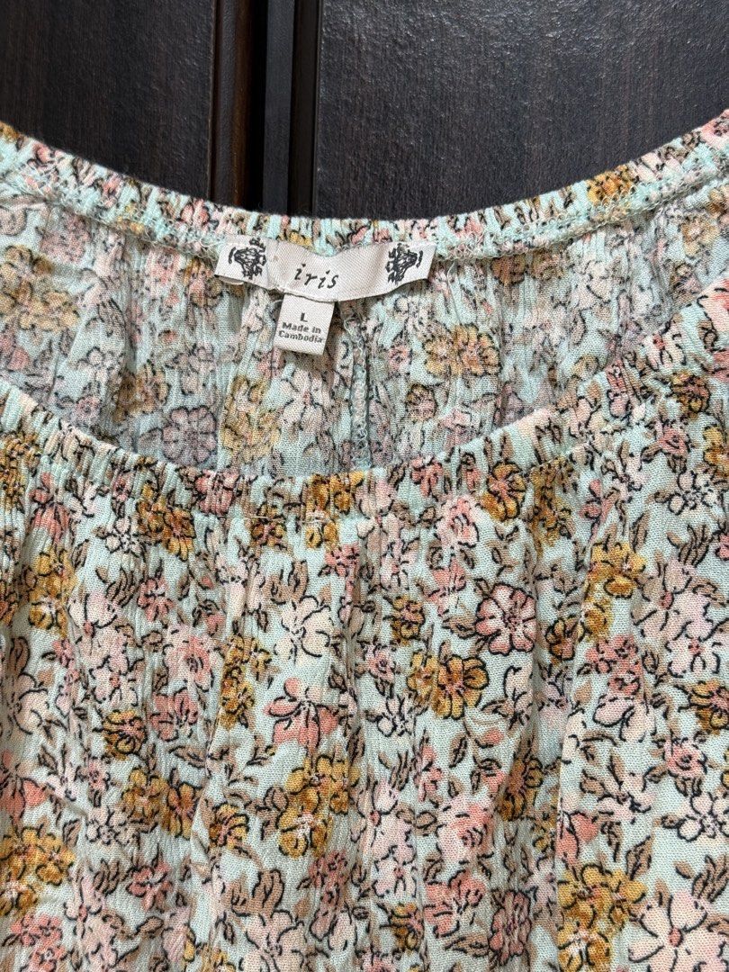 CROP TOP OFF SHOULDER | PLUS SIZE (Category: Blouses) located in Taguig. Submitted by _decluttermomma_ (Listing ID 1454944419, Image 2). Description: Croptop Off-shoulder L on tag but can fit up to 1XL Chest 36 | Length 20.