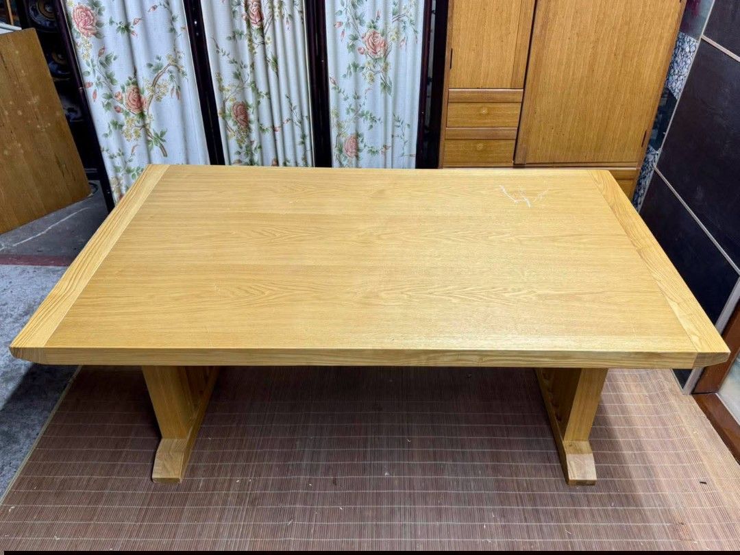 Dining Table (Category: Tables & Sets) located in Meycauayan. Submitted by marygracecasimiro (Listing ID 1454853526, Image 3). Description: Solid Heavy Wood 6-Seater Dining Table 59”L x 36”W x 26”H Php 12,500💚💚.