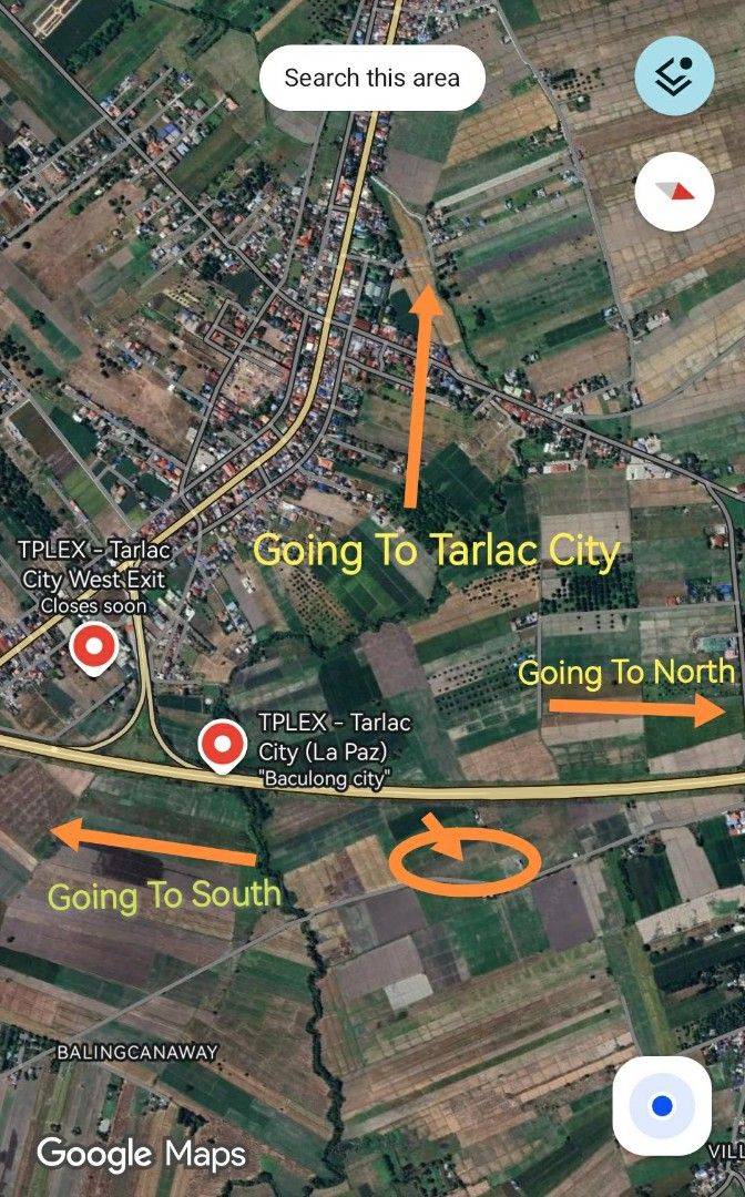 Farm lot Forsale (Category: Lot) located in Manila. Submitted by daviddexter143 (Listing ID 1454808217, Image 2). Description: Prime Commercial/Industrial Lot for Sale Location: TPLEX – Tarlac City (La Paz), Balingcanaway, Tarlac City, Philippines 📍 Property Overview A 12,125 square meter (approximately 1.2 hectares) lot strategically situated along the Tarlac-Pangasinan-La Union Expressway (TPLEX), near the Tarlac City La Paz Exit in Balingcana