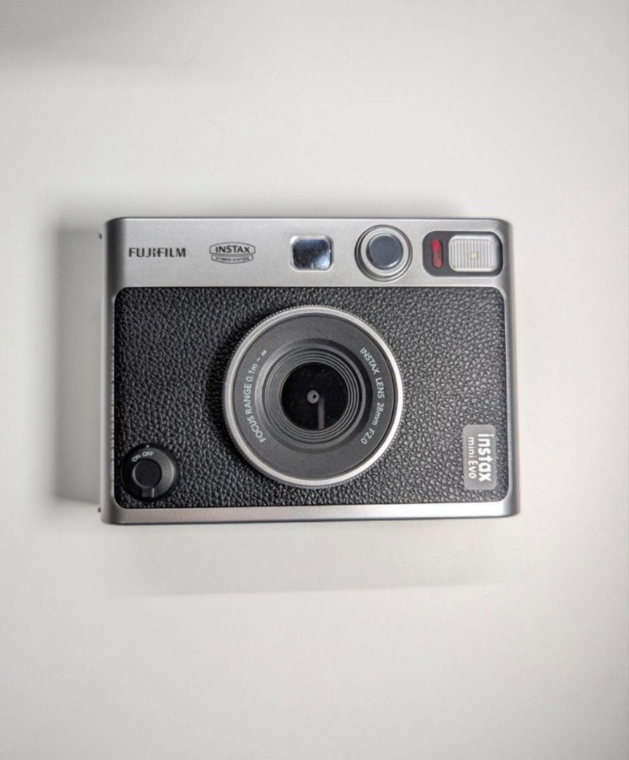 Fujifilm Instax Mini Evo Hybrid Instant Camera (Category: Cameras) located in Pasig City. Submitted by destash14 (Listing ID 1454794884, Image 1). Description: Fujifilm Instax Mini Evo Hybrid Instant Camera With viewfinder Complete with box and cable No issue.