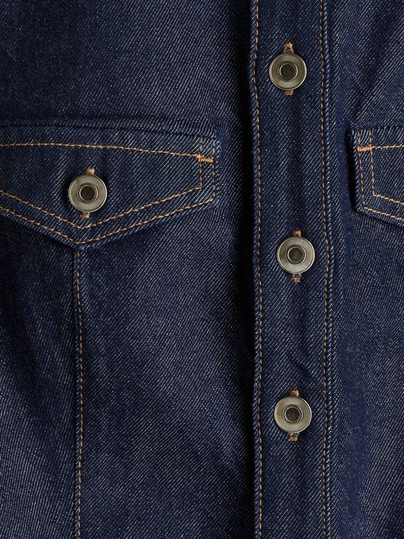 H&M Denim Suit Vest (Category: Sleeveless) located in Pasay City. Submitted by 500below (Listing ID 1454903650, Image 2). Description: Worn: 1x Original Price: ₱999.