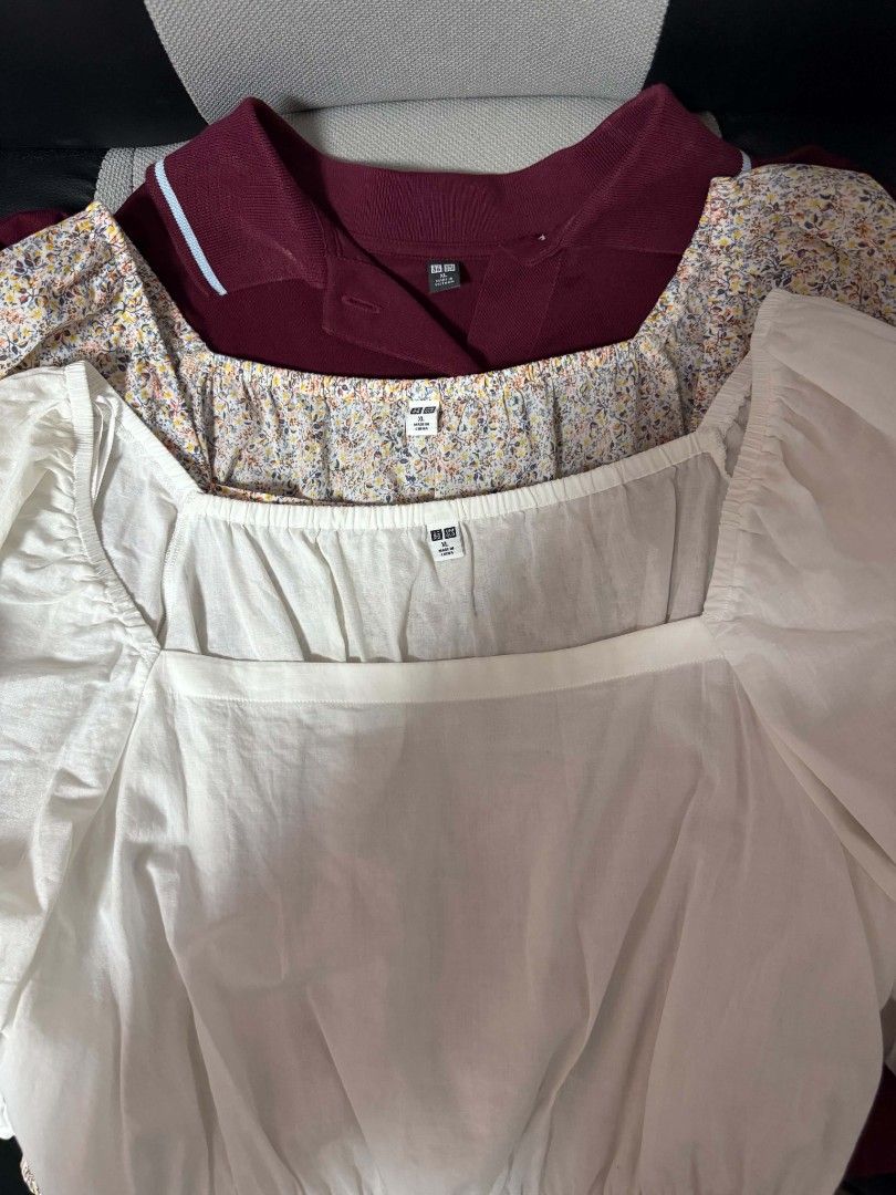 H&M x UNIQLO Crop Top (Category: Others Tops) located in Quezon City. Submitted by Chess (Listing ID 1454909505, Image 2). Description: Crop Top Closet Cleanout! ✨ Looking to refresh your wardrobe? Check out these stylish crop tops categorized by collection: PHOTO 1: H&M DIVIDED BASICS Red Pocket Crop Tee — Brand: H&M Divided | Size: L | Price: ₱250 Light Lavender Oversized Long-Sleeve Crop Top — Brand: H&M Divided | Size: L | Price: ₱280 Green W